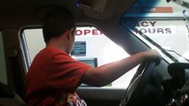 7 Year Old Driving in Public Prank - Social Experiment -