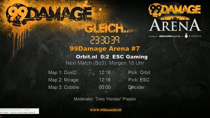 99DAMAGE Arena #7 mit Horstor - German Stream (REPLAY)