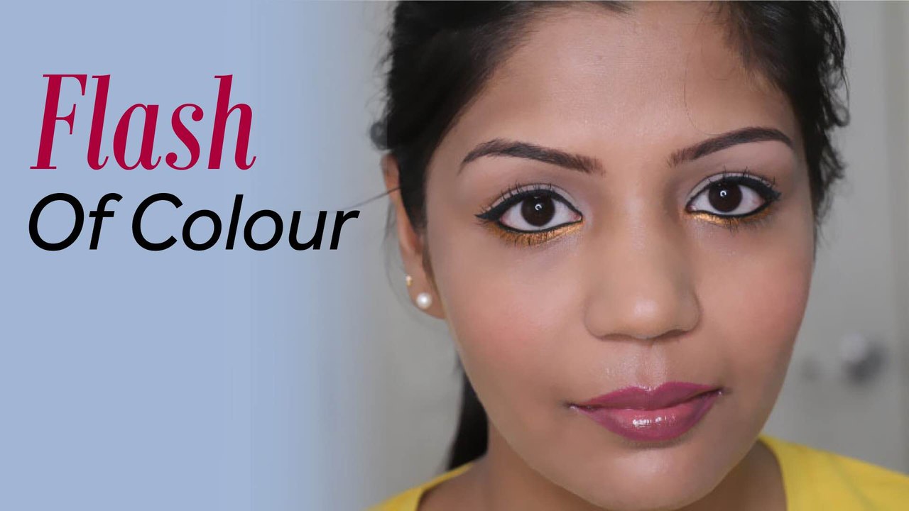 Flash of Colour Summer Makeup Tutorial