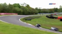 OultonPark2015 1 Supersport Race 1 Dispoli Dixon Wilson Crash Red Flag