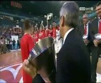EUROLEAGUE 2012 CSKA - ΟΛΥΜΠΙΑΚΟΣ 61- 62 Απονομή Μεταλίων - Κυπέλου