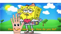 Spongebob Squarepants Finger Family Disney Frozen Cartoon Animation Nursery Rhymes