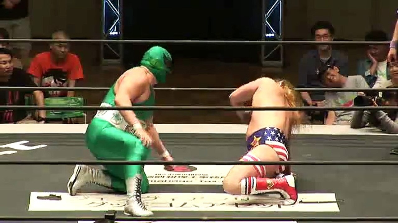 Hiroshi Fukuda vs. Super Sasadango Machine (UNION)