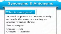 IBPS - Reasoning - Synonyms & Antonyms