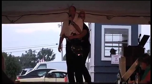 Danny McCorkle and Ashton sings 'Little Egypt' at Elvis Week