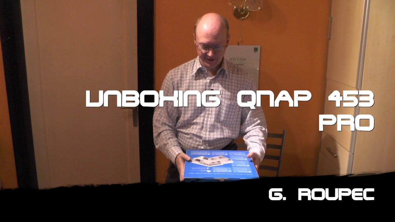 Unboxing Qnap 453 Pro