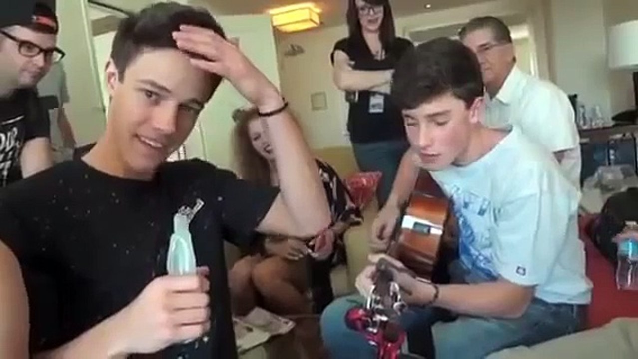"Cameron Dallas is my boyfriend" by Shawn Mendes