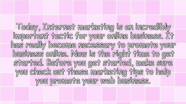 Tackle Online Marketing With Success Using These Suggestions