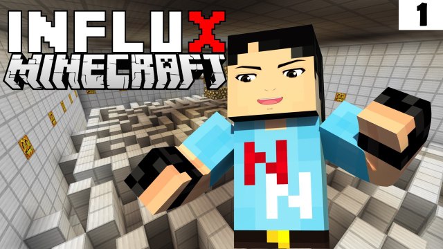 Minecraft 1.8.3 INFLUX Puzzle Map CTM NikNikamTV Ep 1