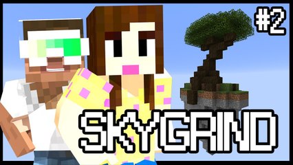 MINECRAFT SKY GRIND - EP 2 - FIRST DEATH