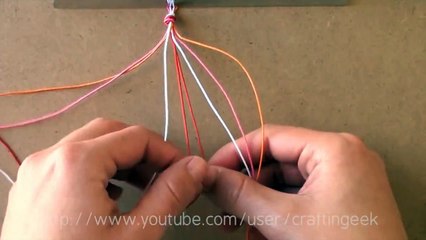 Pulsera Mazorca - Trenza con mas de 3 hilos [FACIL]