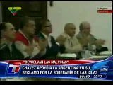 Hugo chavez islas malvinas - Chavez declara la guerra al reino unido