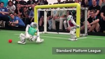 Pakistani Robots to play in the robotics soccer world cup in China.