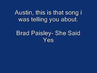 Chad Brock- She Said Yes