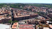 Great views of VATICAN City, St. Peter's Basilica, Rome - [HD]