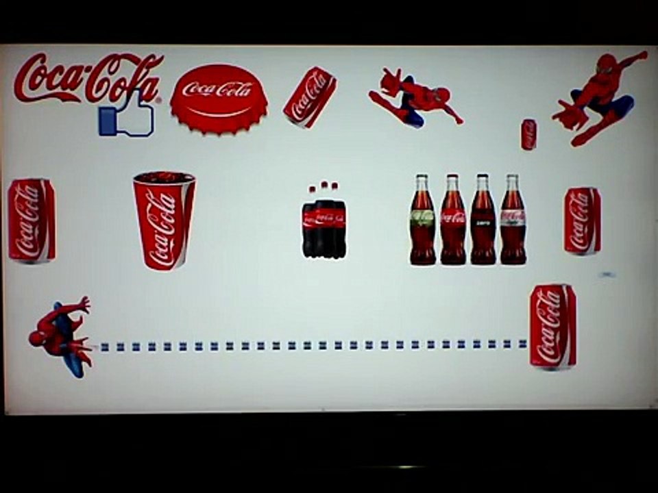 COCA - COLA  E  HOMEM  ARANHA