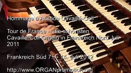 2012 - 150 Jahre Cavaillé-Coll-Orgel von Saint Sulpice, Paris