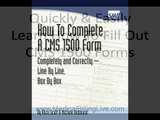 Step by Step Instructions For Filling Out CMS 1500 Forms