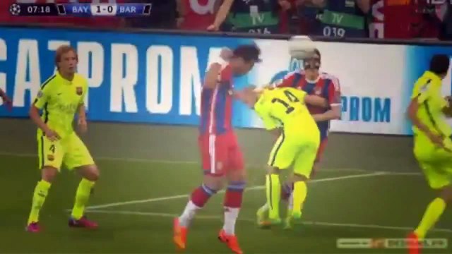 Bayern Munich vs Barcelona Champions League semi final 2015 Goals, Skills, Assists Full Time