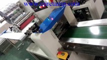 Masks  flow packer machine ,Masks flow wrapping machine ,Wrapping machine for masks