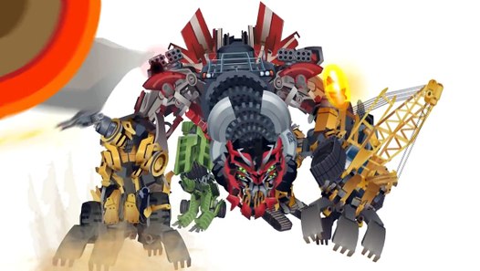 Constructicon DEVASTATOR Transform - Short Flash Transformers Series