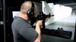 James Sr. shooting the AR-15 Spikes, Glock-26, Glock-30. 