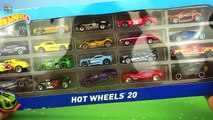 HOTWHEELS of 20 pieces of COOL MACHINES. An animated cartoon about machines for children