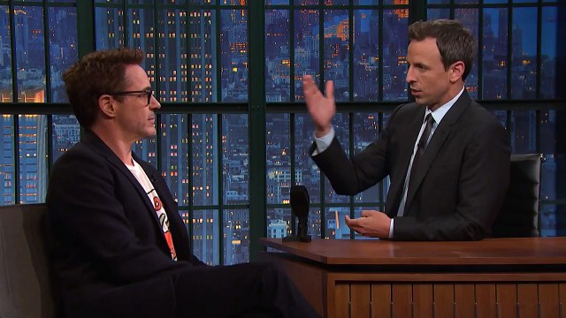 Robert Downey Jr. Loves Robert Duvall - Late Night with Seth Meyers