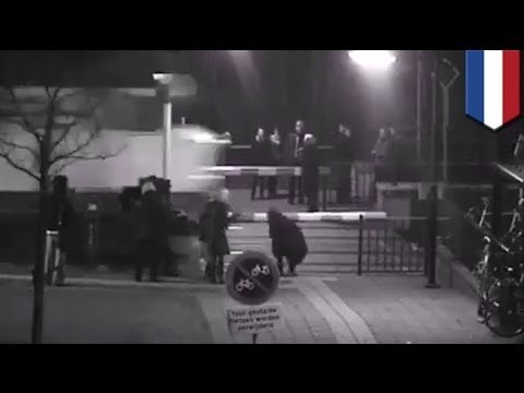 Shocking CCTV: Dutch woman narrowly avoids being hit by high-speed train