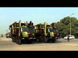 Indian army Tatra trucks and tanks showcased at Republic Day rehearsal