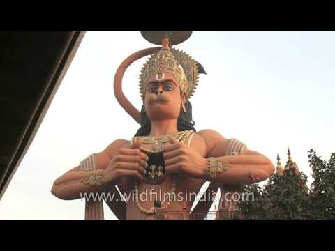 The highest Hanuman statue in India also moves?? Karol Bagh, Delhi