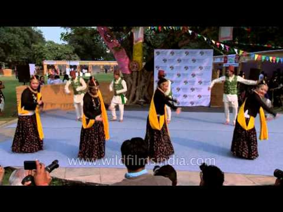 Nepalese old dance "Maruni" being performed at...