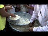 Serving free food to the poor, India