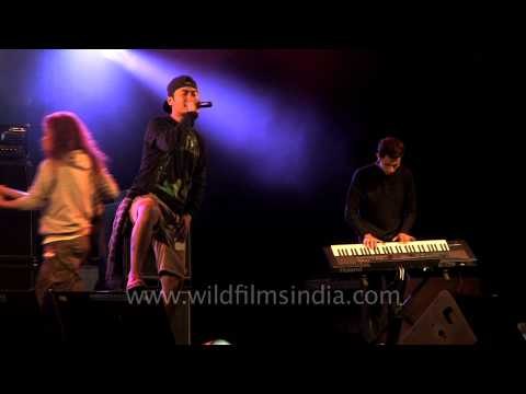 Nightmares band from Sikkim performs at Hornbill Festival, Nagaland