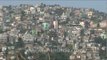 View of vertical Aizawl city, Mizoram!