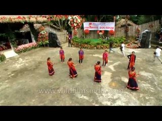 North-east Indian Chakma dance from Tripura : a visual extravaganza!