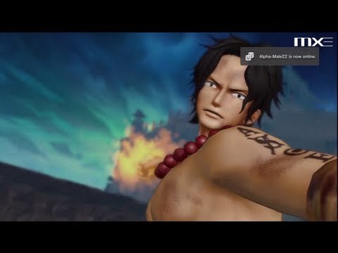 One Piece Pirate Warriors - Ace & Luffy vs Akainu HD