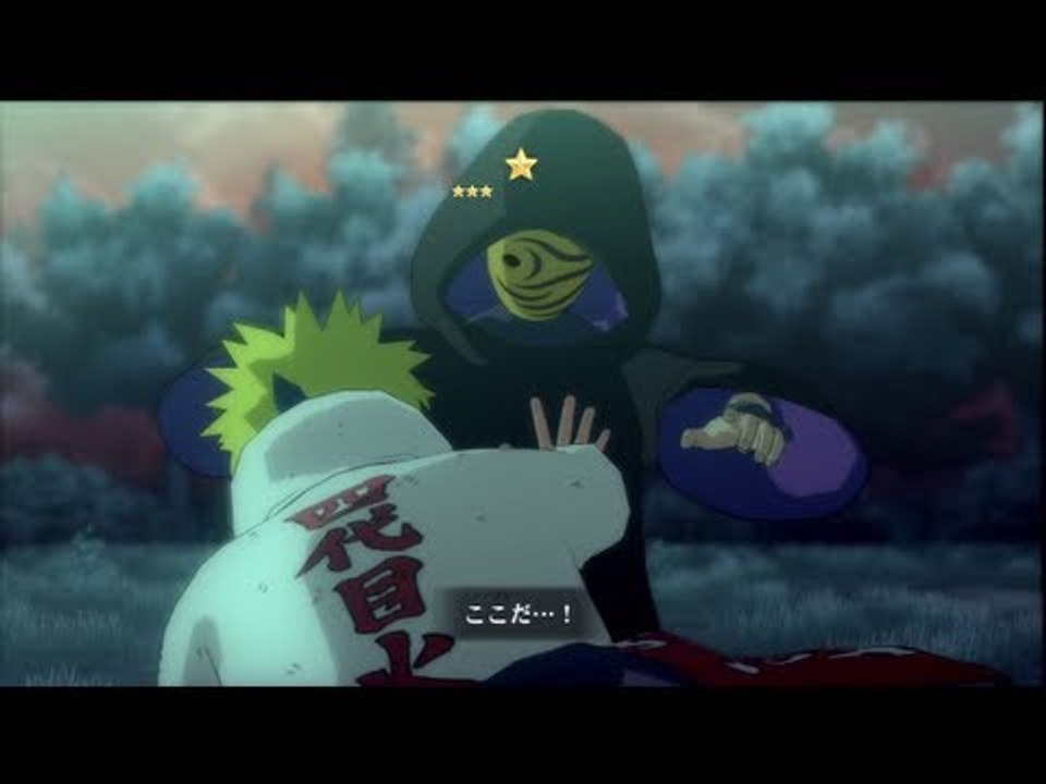 Naruto Shippuden: Ultimate Ninja Storm 3: Full Burst - Minato vs Masked Man (Obito Uchiha) HD