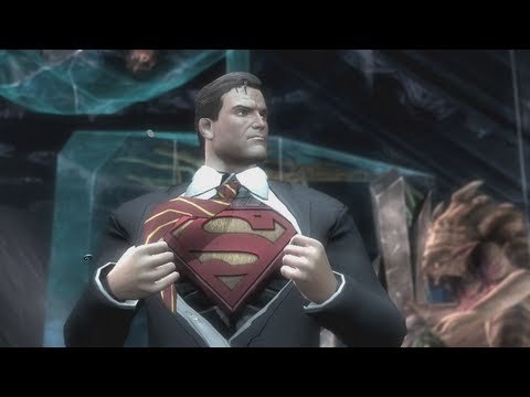 Injustice: Gods Among Us - Superman Moveset HD