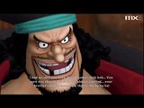 One Piece Pirate Warriors - Luffy vs Blackbeard (Teach) HD