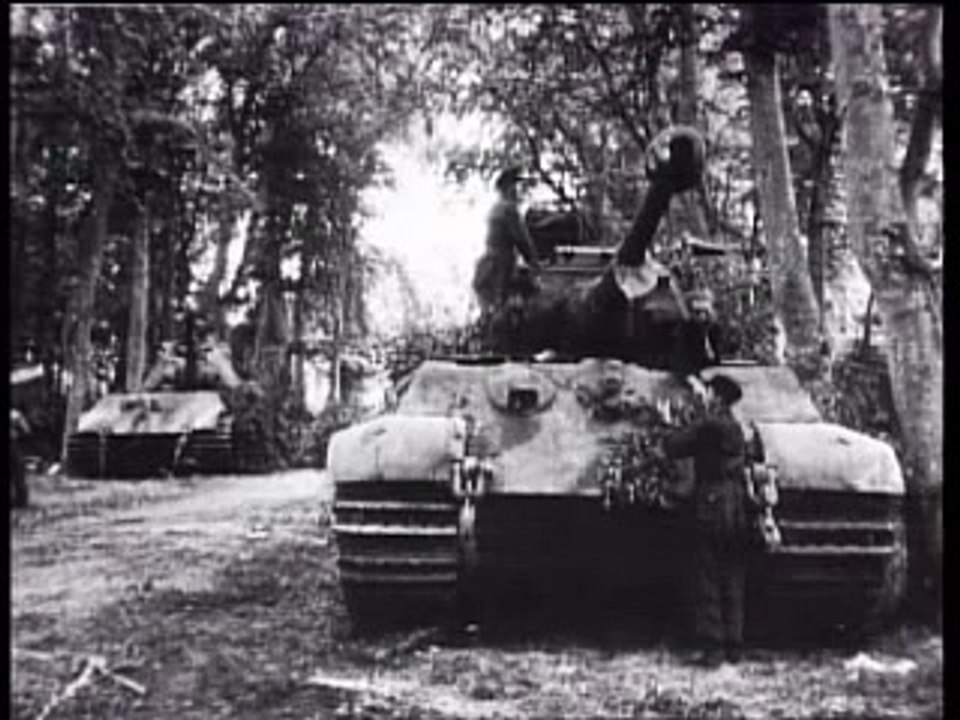 PANZER - Sherman v's Tiger  tanks at normandy