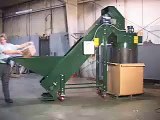 Large Glass Crusher with Conveyor by Compactors Inc.