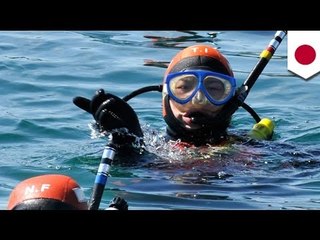 Tsunami heartbreak : Man learns to dive so he can search for missing wife