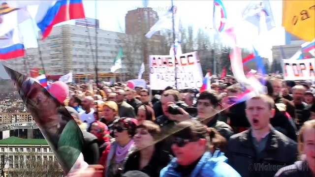 Вставай, Донбасс! . Донецкая панк-группа День триффидов гимн ДНР.