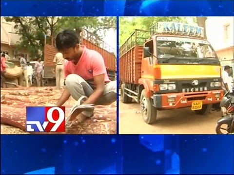 Red Sanders dump worth 3 crores seized in Kadapa