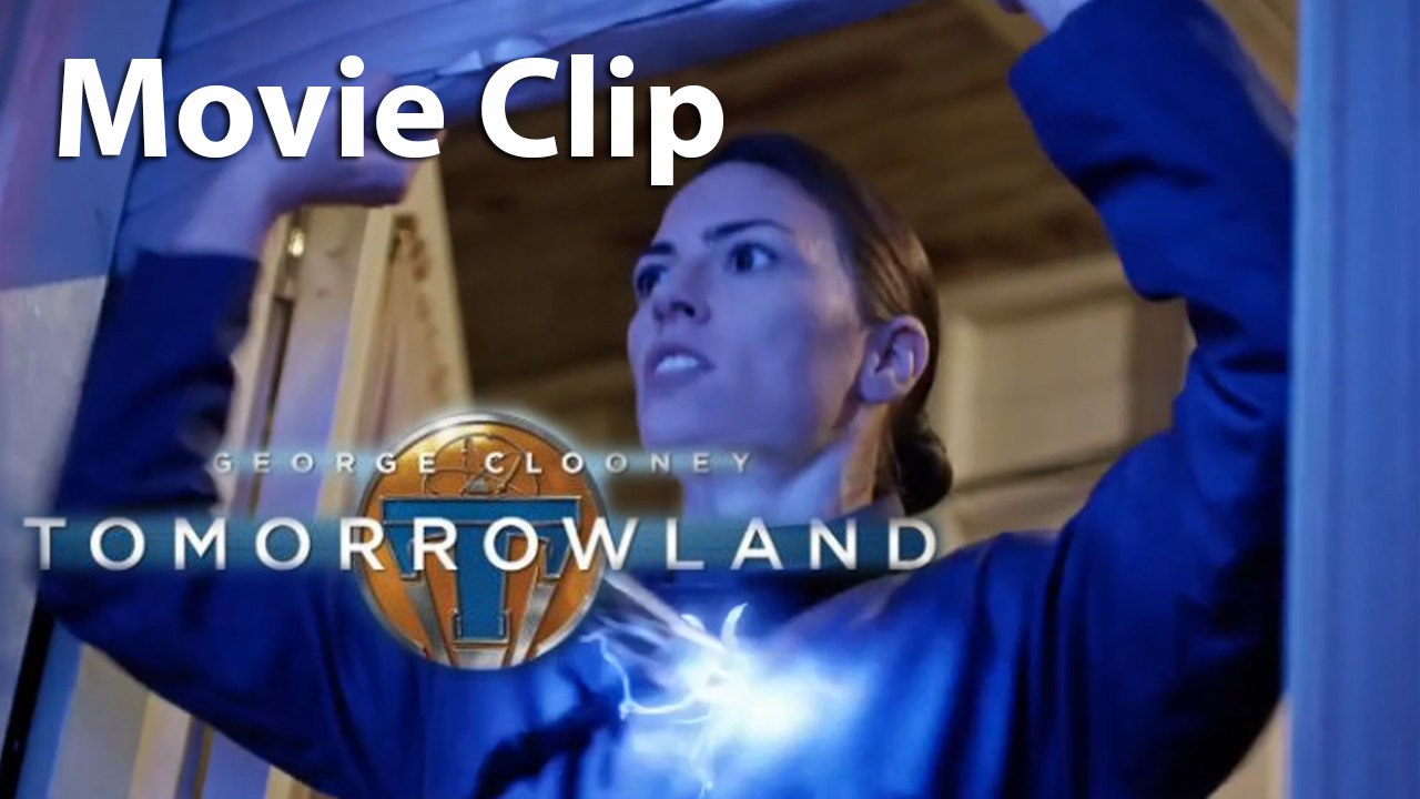 TOMORROWLAND - Movie Clip 2 "House Attack" [Full HD] (Disney / Britt Robertson, George Clooney, Hugh Laurie)