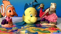 Play Doh Ocean Animals Finding Nemo Shark Bruce Playdough Octopus Disney The Little Mermaid Flounder