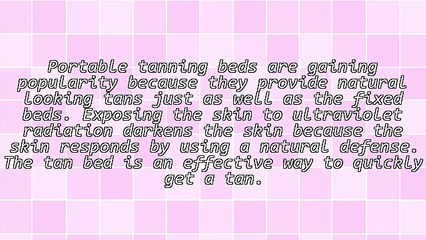 Useful Guidelines To Know About Portable Tanning Supplies