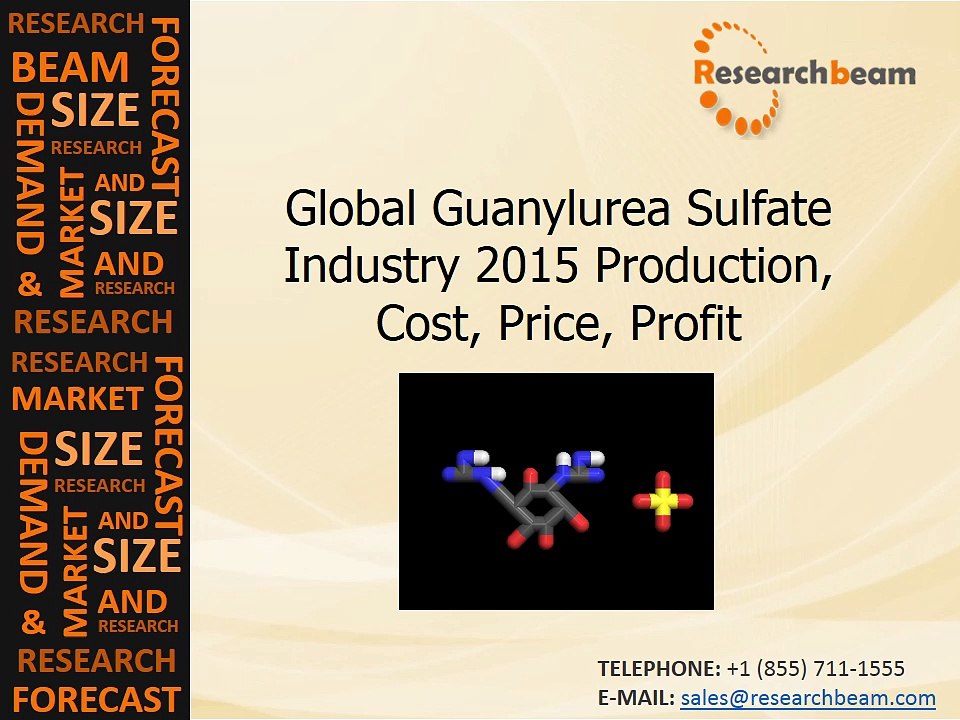 Global Guanylurea Sulfate Industry 2015 Production, Cost, Price, Profit