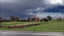 Tornade et arc-en-ciel au Kansas : magique!